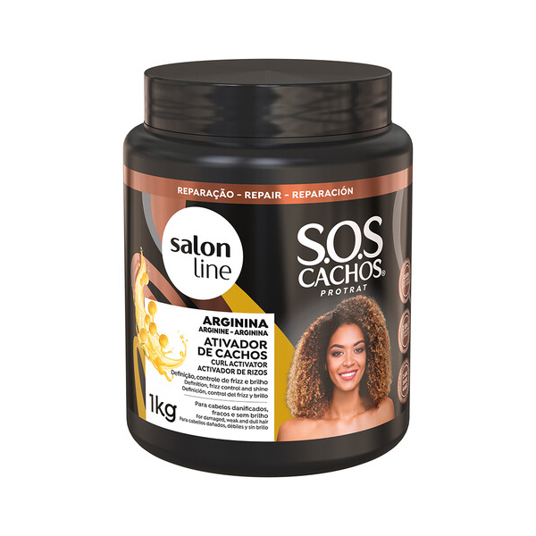 Salon Line - SOS Cachos Arginina Ativador de Cachos 1kg