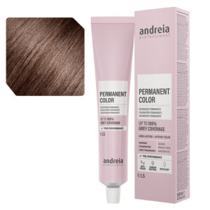 Andreia Coloração Permanente 5.7 Castanho Claro Tabaco - 100ml