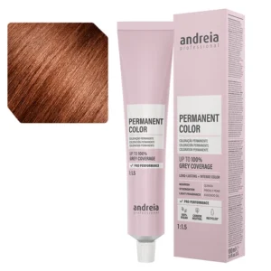 Andreia Coloração Permanente 6.4 Louro Escuro Laranja - 100ml