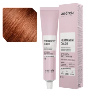 Andreia Coloração Permanente 6.43 Louro Escuro Laranja Dourado - 100ml