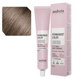Andreia Coloração Permanente 7.0 Louro Médio Natural - 100ml