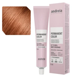 Andreia Coloração Permanente 7.4 Louro Médio Laranja - 100ml
