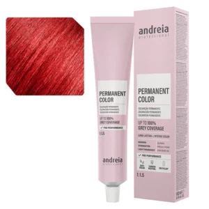 Andreia Coloração Permanente 8.5 Louro Claro Vermelho - 100ml
