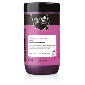 Real Natura - Máscara Sem Sal Pro-Cachinhos 1kg
