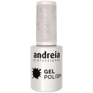 Verniz Gel Andreia 10,5ml - Lucky Star LS2 - Glitter Holográfico Arco-Íris