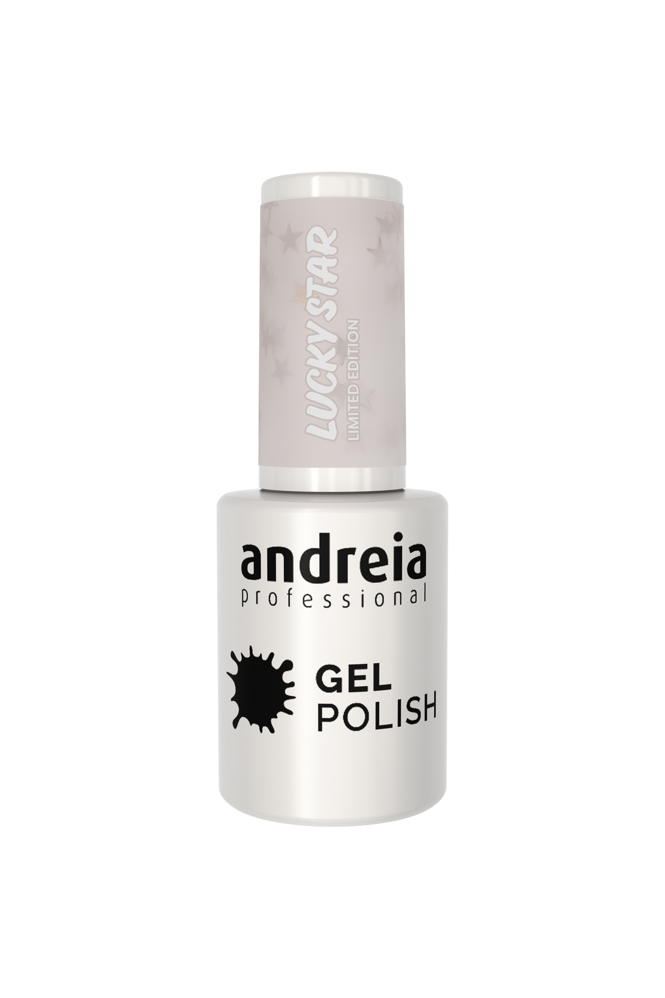 Verniz Gel Andreia 10,5ml - Lucky Star LS2 - Glitter Holográfico Arco-Íris