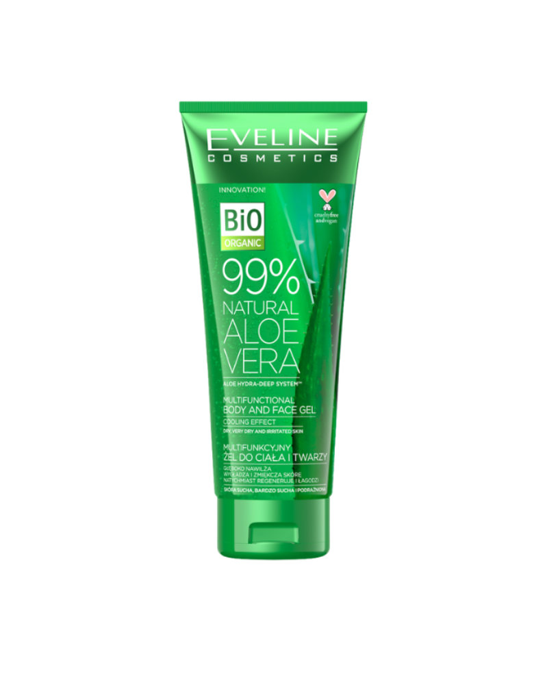 Eveline - Natural Aloe Vera Body&Face Gel - 250ml