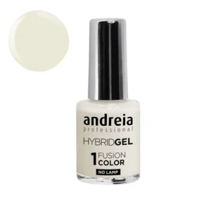 Andreia - Verniz Hybrid Gel Fusion Color H3 Branco Leitoso - 10.5ml