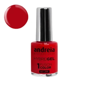 Andreia - Verniz Hybrid Gel Fusion Color H31 Vermelho - 10,5ml