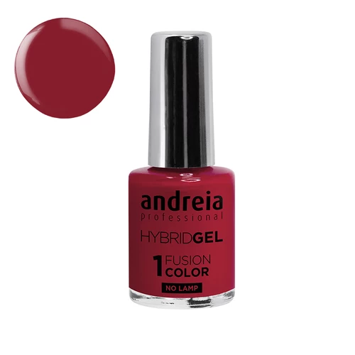Andreia - Verniz Hybrid Gel Fusion Color H36 Vermelho Silvestre - 10,5ml