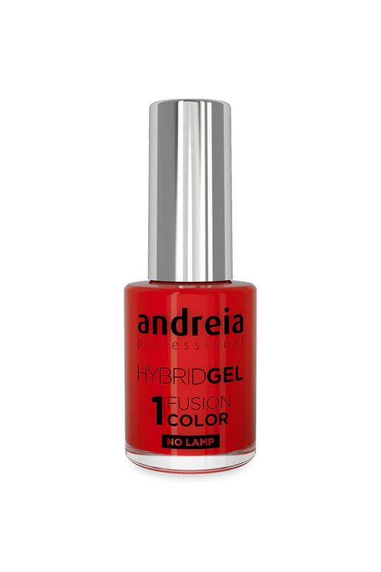 Andreia – Verniz Hybrid Gel Fusion Color H96 Vermelho Alaranjado - 10,5ml