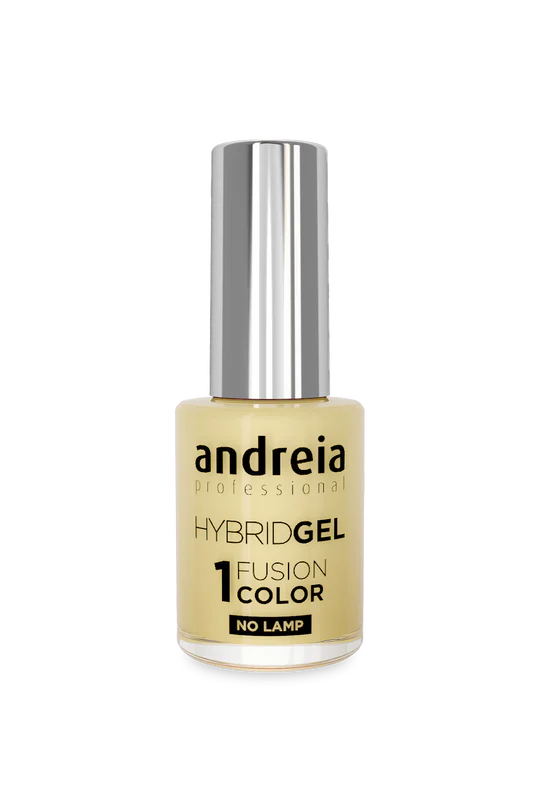 Andreia – Verniz Hybrid Gel Fusion Color H95 Amarelo Manteiga - 10,5ml