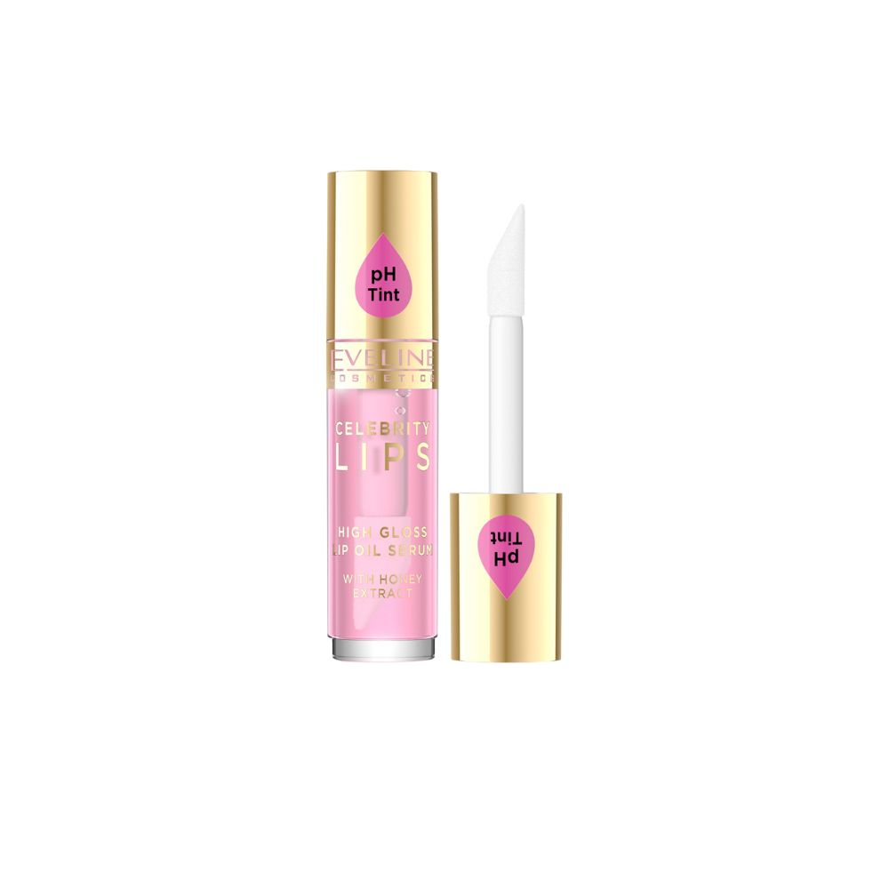 Eveline - Celebrities Lip Tinted Oil Therapy Nº 02 Rose - 4ml