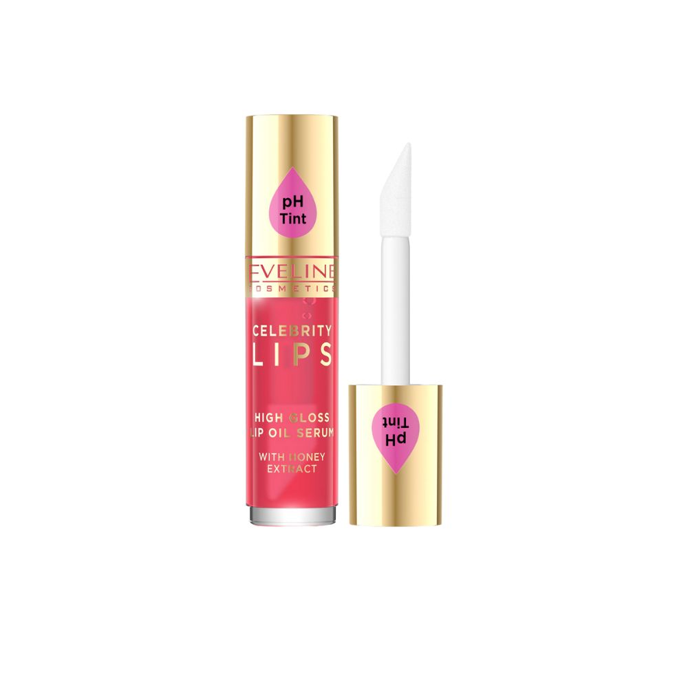 Eveline - Celebrities Lip Tinted Oil Therapy Nº 04 Red - 5ml