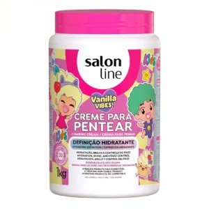 Salon Line - Creme para Pentear Kids Vanilla Vibes 1KG