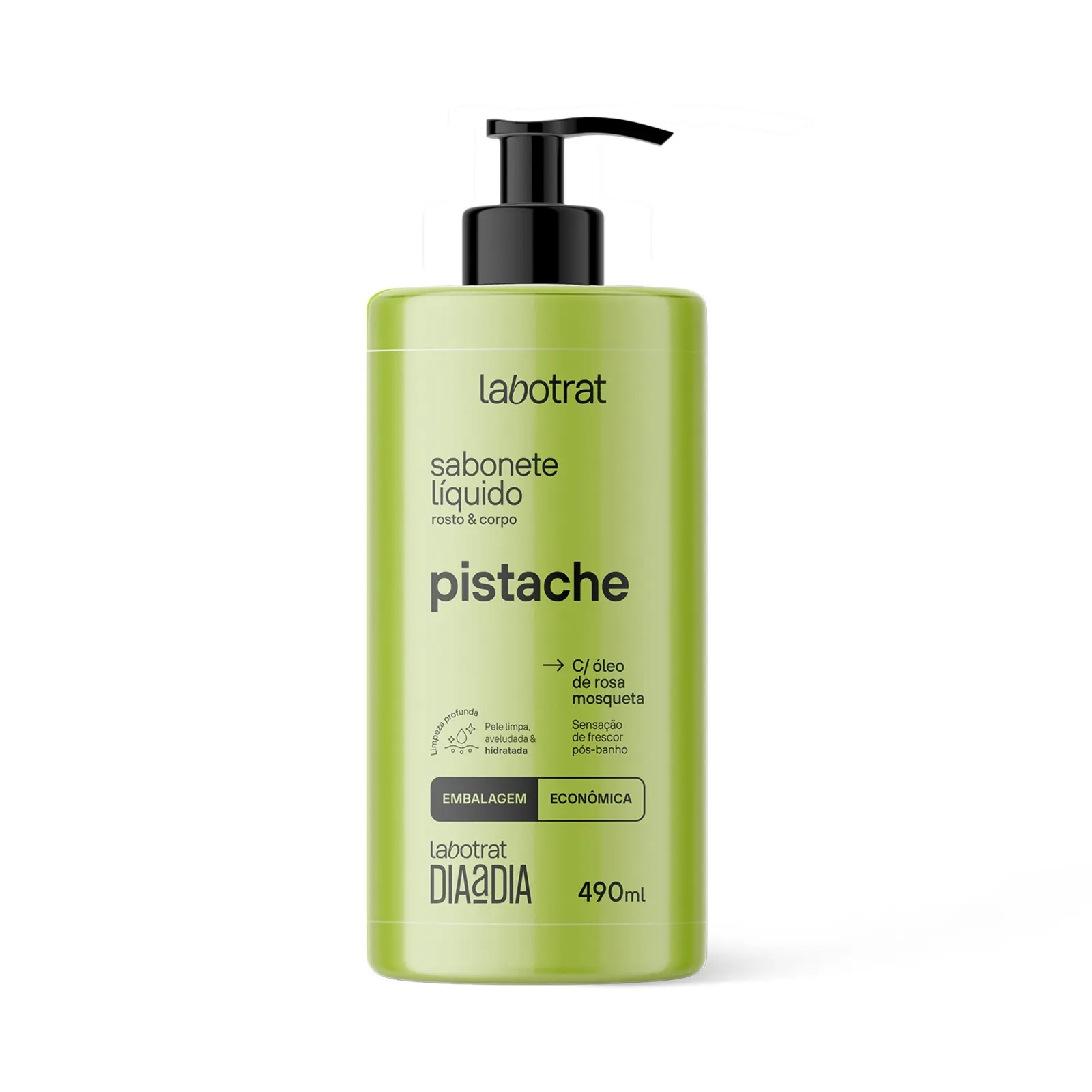 Labotrat - Sabonete Líquido Pistache Dia a Dia 490ml