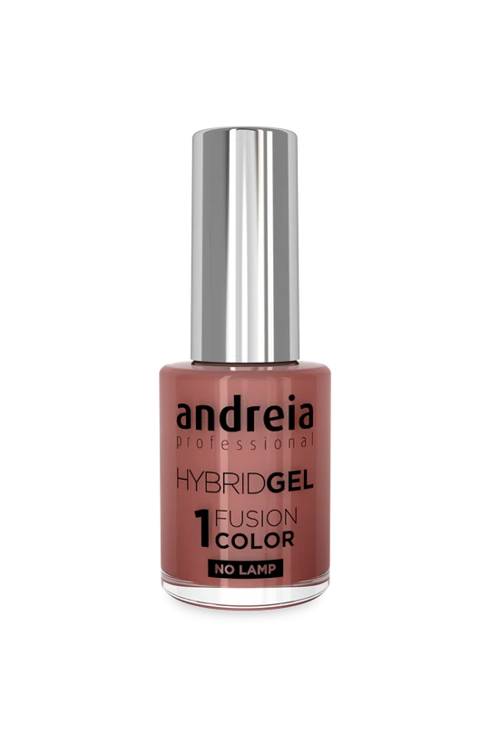 Andreia – Verniz Hybrid Gel Fusion Color H8 Rosa Acastanhado