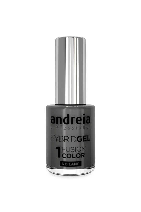 Andreia – Verniz Hybrid Gel Fusion Color H4 Cinza Escuro