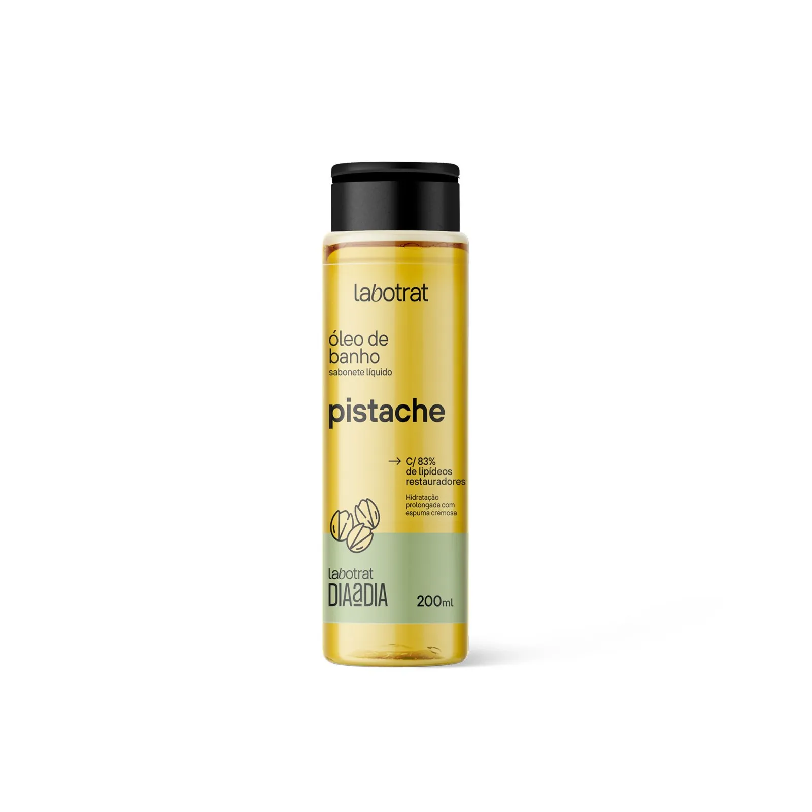 Labotrat – Sabonete Óleo de Banho Pistache Dia a Dia 200ml