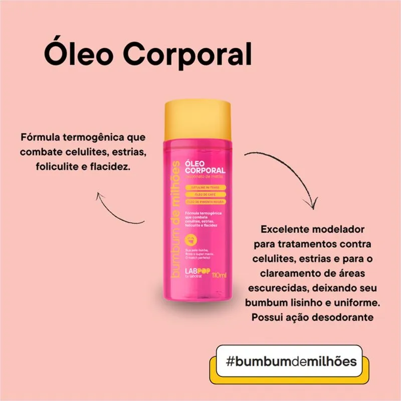 Labotrat - LabPop Bumbum de Milhões Óleo Termogênico 110ml - Image 2