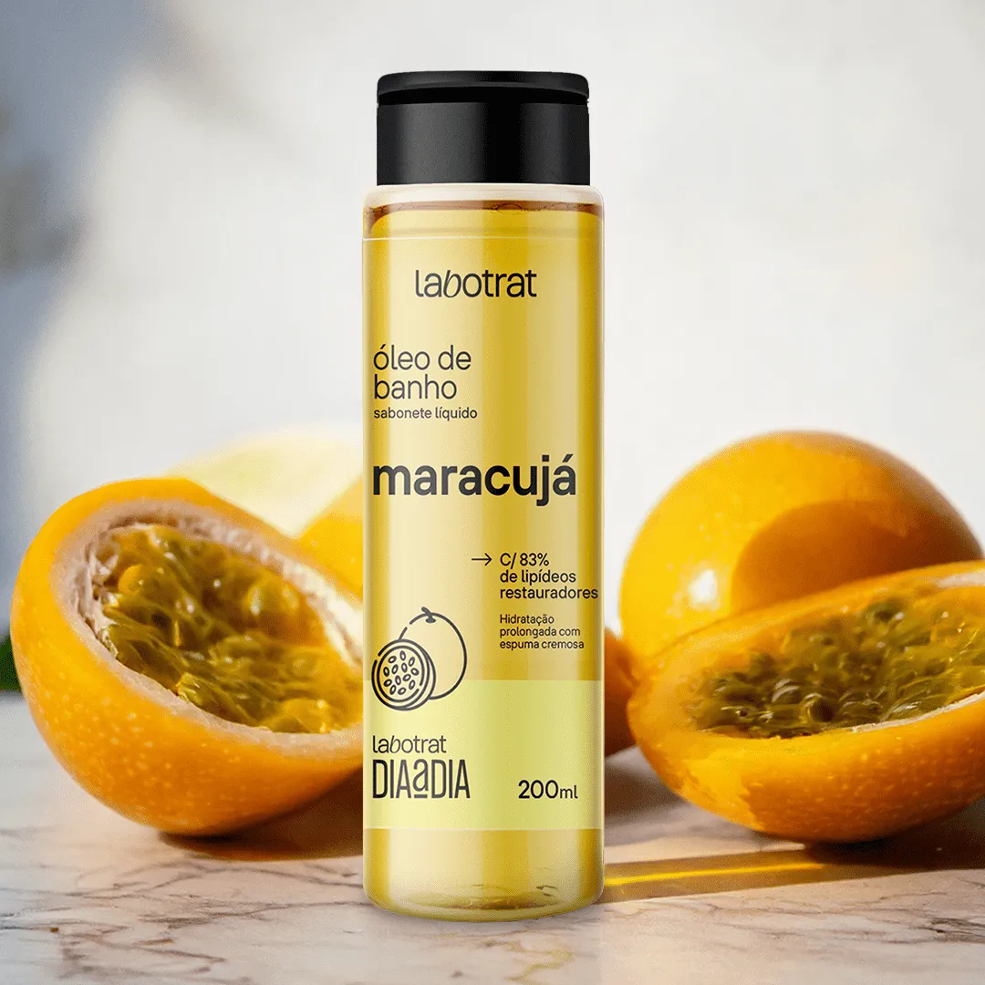 Labotrat – Sabonete Óleo de Banho Maracujá Dia a Dia 200ml - Image 3